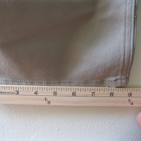 IZOD Jeans Men Ultraflex waistband Stretch Regular Fit Supersoft knit Denim Tan - Picture 14 of 15